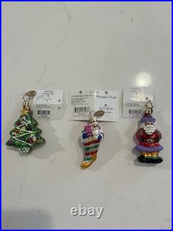 13 Christopher Radko Ornaments / little gems Collection