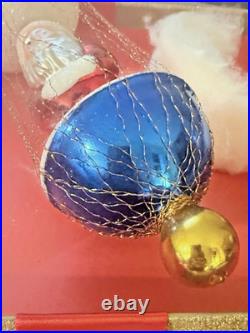 1990 Christopher Radko Christmas Santa Cotton in the Clouds 90-087-0 Poland 8.5