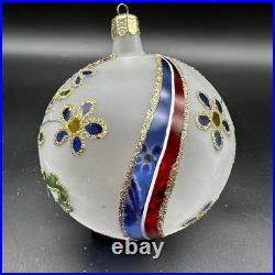 1992 Christopher Radko Alpine Flower Ball