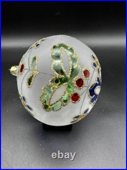 1992 Christopher Radko Alpine Flower Ball