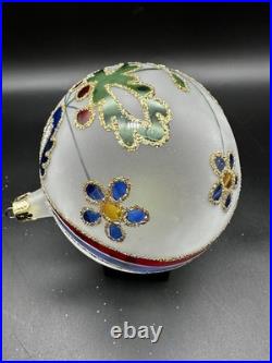 1992 Christopher Radko Alpine Flower Ball