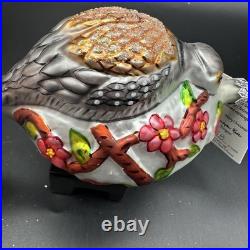 1994 Christopher Radko Two Turtle Doves 8 Ornament 94-sp 4,586/10k 12 Days Of X