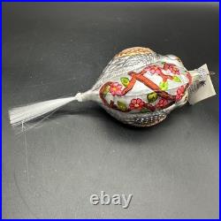 1994 Christopher Radko Two Turtle Doves 8 Ornament 94-sp 4,586/10k 12 Days Of X