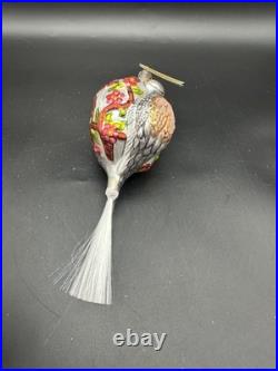 1994 Christopher Radko Two Turtle Doves 8 Ornament 94-sp 4,586/10k 12 Days Of X