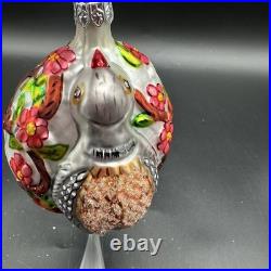 1994 Christopher Radko Two Turtle Doves 8 Ornament 94-sp 4,586/10k 12 Days Of X