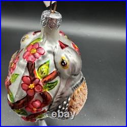 1994 Christopher Radko Two Turtle Doves 8 Ornament 94-sp 4,586/10k 12 Days Of X