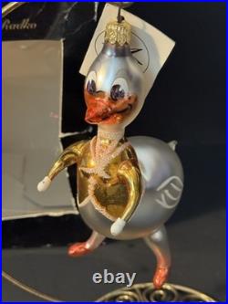 1995 Christopher Radko Follow the Leader Yellow Vest Ornament 95-278-0 with Tags