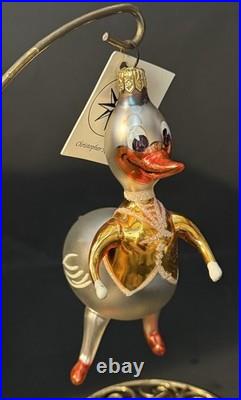 1995 Christopher Radko Follow the Leader Yellow Vest Ornament 95-278-0 with Tags