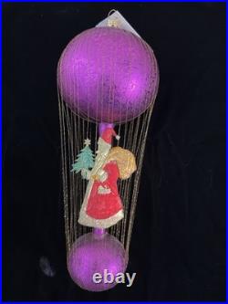 1997 Christopher Radko Christmas Purple Cloud Hopper Ornament 97-090-0 NWT