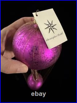 1997 Christopher Radko Christmas Purple Cloud Hopper Ornament 97-090-0 NWT