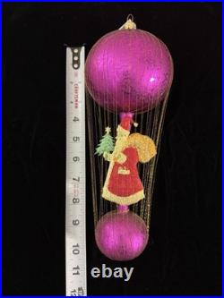1997 Christopher Radko Christmas Purple Cloud Hopper Ornament 97-090-0 NWT