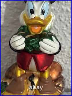 1997 Christopher Radko Disney SCROOGE MCDUCK Ornament #1643/2500 Vintage