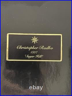 1997 Christopher Radko Sugar Hill Limited Edition # 921/10,000 Ornaments MINT