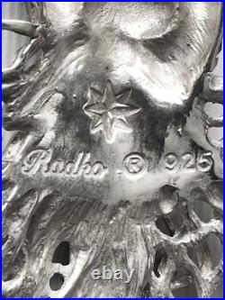 1997 Christopher Radko WINTER SPIRIT Sterling Silver LTD ED Christmas Ornament