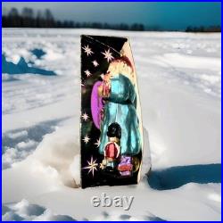 1998 Christopher Radko Glass Christmas Ornament Toy Tinker Santa 98-220-0 WithTag