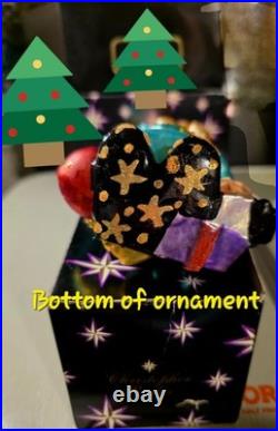 1998 Christopher Radko Glass Christmas Ornament Toy Tinker Santa 98-220-0 WithTag