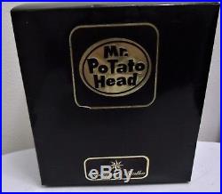 1998 Christopher Radko Mr. Potato HeadLumberjackChristmas Glass Ornament & Box