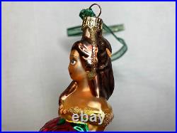 1998 Disney Christopher Radko Beauty And The Beast Christmas Ornament