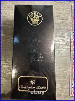 1999 Christopher Radko Disney Caroler Mickey Mouse Ornament 99-DIS-06 New w tags