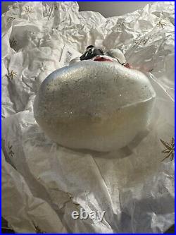 1999 Christopher Radko Disney Caroler Mickey Mouse Ornament 99-DIS-06 New w tags