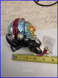 1999 Christopher Radko Disney Cleo & Figaro 99-DIS-37 LE 411/3500 Ornament