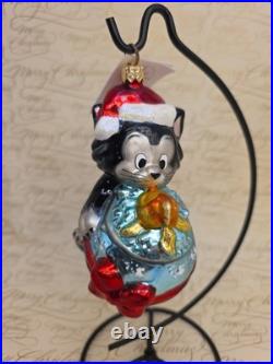 1999 Christopher Radko Disney Cleo & Figaro 99-DIS-37 LE 411/3500 Ornament