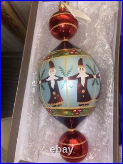 2000 Christopher Radko Circle of Santas 15th Anniversary Ornament