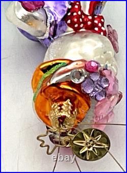 2002 Bunny's Butter-buddies 02-0233-0 By Christopher Radko Broken