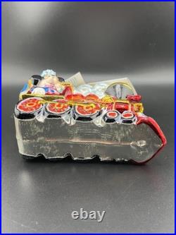 2002 Christopher Radko Disney Conductor Mickey 4.5 Ornament Nwt