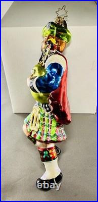 2003 Christopher Radko Highland Eleven Bagpiper 7 Ornament 12 Days Christmas