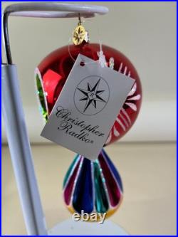 2004 Christopher Radko Rare Dilly Dazzle Reflector Ornament #1011403 RARE DS51