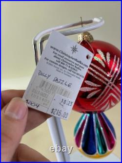 2004 Christopher Radko Rare Dilly Dazzle Reflector Ornament #1011403 RARE DS51