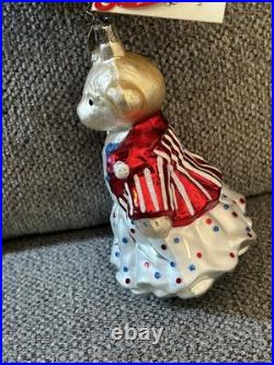 2005 Christopher Radko 20th Anniv Muffy Sparkler Ball Ornament #3011005 withtags