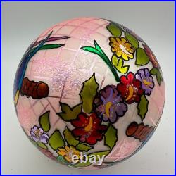 2005 Christopher Radko Tropical Isle 5 Ball Ornament 1012100 Pink with Tags