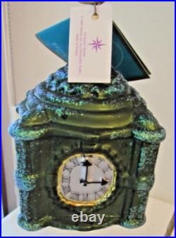 2006 Christopher Radko 6in Marshall Field's Clock Ornament New in Radko Box