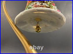 2007 Christopher Radko Bells Of Cedar Hill Late Night Delivery Santa Ornament