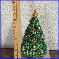 2015 Christopher Radko TREASURED TREE TRIMMINGS Large Christmas Tree Ornament 9