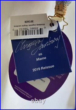 2019 RADKO Angela Lansbury/Mame Dennis In Mame Broadway Legends Ornament RARE