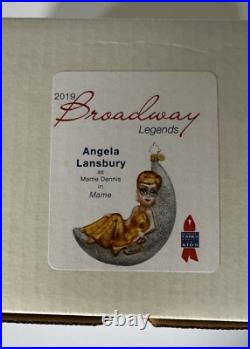 2019 RADKO Angela Lansbury/Mame Dennis In Mame Broadway Legends Ornament RARE