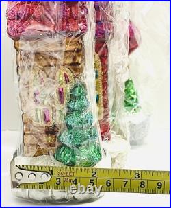 3 NIB Vintage 1998 Christopher Radko Sugar Hill II Home Holiday Series LTD ED