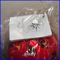 3 Radko Angelic Assent Hot Air Balloon Red Blue White 8 Ornament 99-012-0 RARE