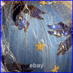 3 Radko Angelic Assent Hot Air Balloon Red Blue White 8 Ornament 99-012-0 RARE