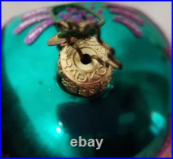 5 Christopher Radko Ornaments Fantasia Stardust Memories Reflector Blown Glass