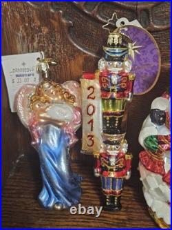 6 Christopher Radko Christmas Ornaments Such Beautifully Made Pieces Of Art