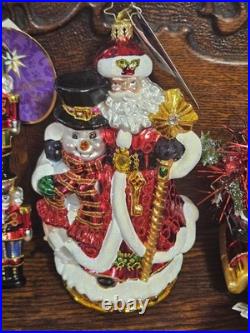 6 Christopher Radko Christmas Ornaments Such Beautifully Made Pieces Of Art