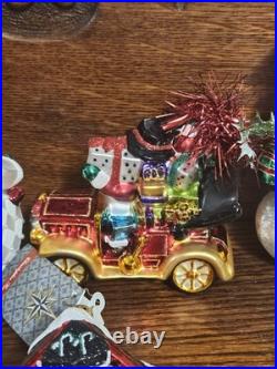6 Christopher Radko Christmas Ornaments Such Beautifully Made Pieces Of Art