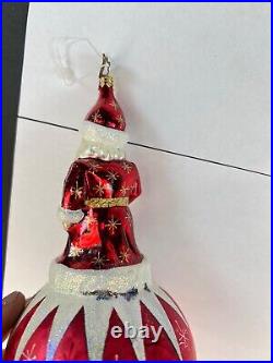 8 CHRISTOPHER RADKO WINTER WONDER NICHOLAS CHRISTMAS ORNAMENT vintage rare