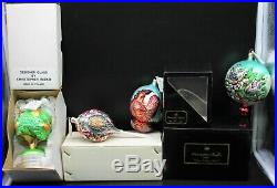 Beautiful 12 Days Of Christmas Christopher Radko Ornaments Original Boxes & Tags