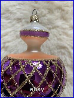 Beautiful Christopher Radko Glass Ball Christmas Ornament