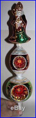 CHRISTOPHER RADKO 17 Bishop's Gifts FINIAL 2002 Christmas Ornament Tree Topper